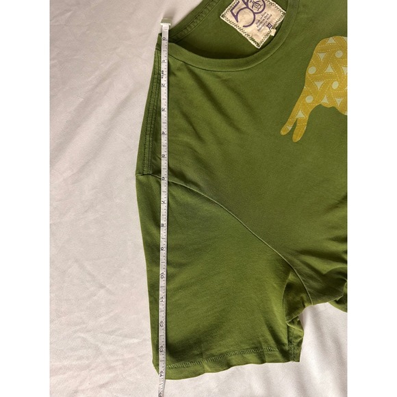 Original Penguin Men's Olive Green Penguin Graphic Print Crew Neck T-Shirt - Picture 8 of 8